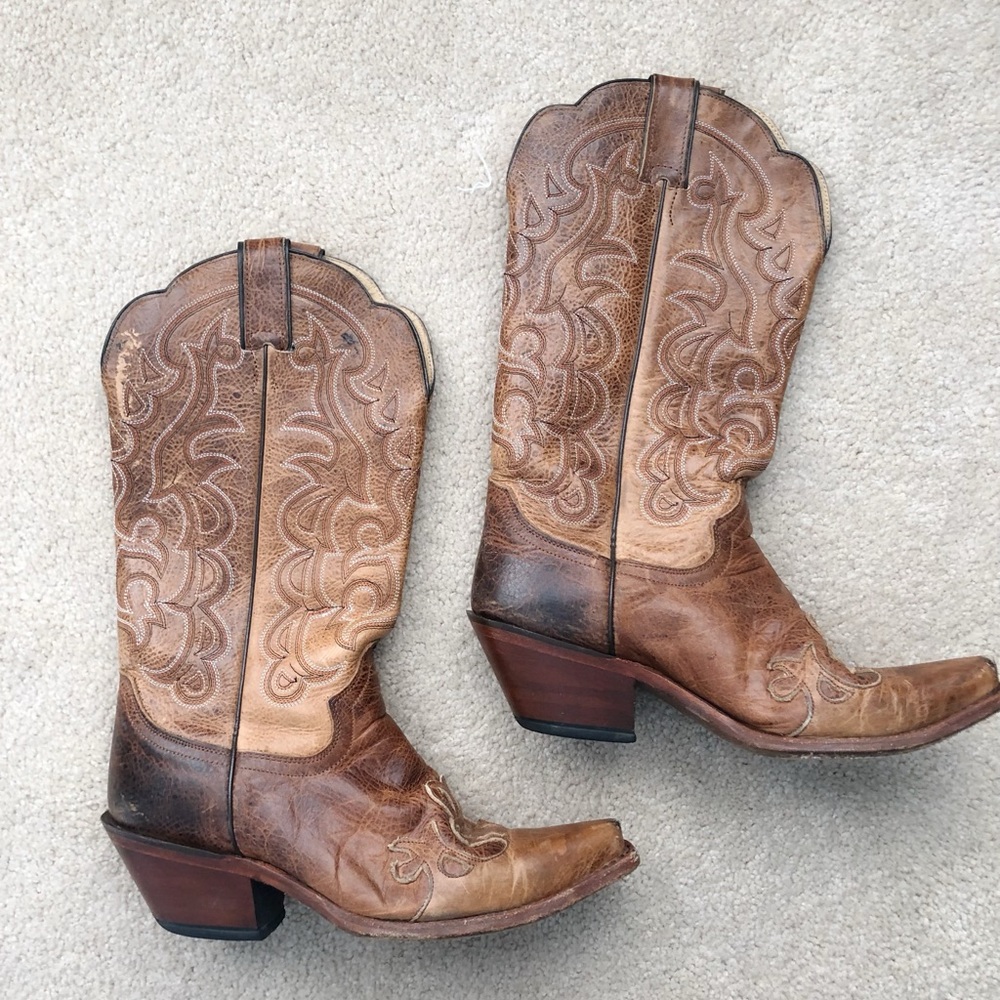Women’s Cowboy Boots. Genuine leather.